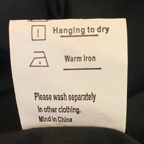 Formal Lacy Black Midi Dress Flowy Hem 3-4 Sleeve Round Neckline Womens Size 2X - Picture 8 of 8